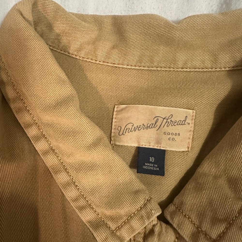 Universal Thread Tan Jumpsuit Romper